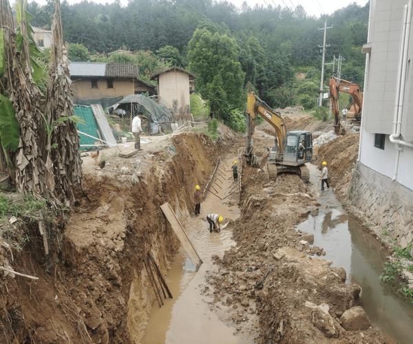 上杭县砂睦溪小流域2024年度省级水土流失综合治理工程全面开工
